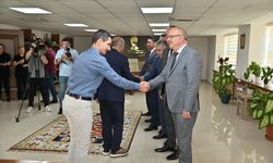 Başkan Ergün, MASKİ personeli ile bayramlaştı