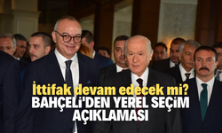 İttifak devam edecek mi? Bahçeli'den yerel seçim açıklaması