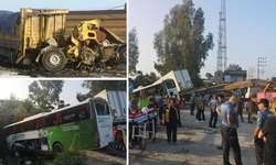 Mersin'de yolcu otobüsü önce kamyona, ardından tıra çarptı: 1 ölü, 28 yaralı