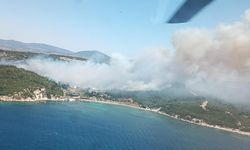 İzmir'in iki ilçesinde aynı anda orman yangını!