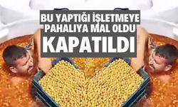 Zeytin tankının içinde sepetleme yapılan işletme faaliyetten men edildi