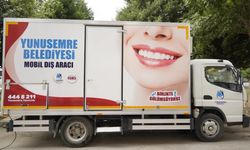 Manisa'da mobil araçla ücretsiz diş taraması