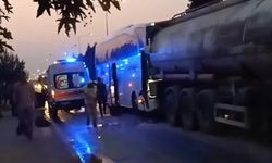Manisa’da yolcu otobüsü tankere çarptı: 4'ü çocuk 21 yaralı!