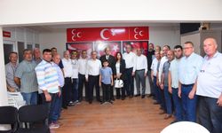 Başkan Kayda’dan, Salihli MHP’ye hayırlı olsun ziyareti