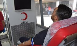 Yunusemre personelinden kan bağışı etkinliği