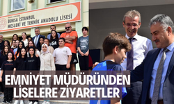 Emniyet Müdüründen liselere ziyaretler