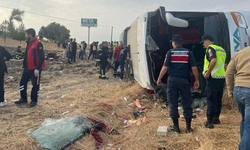 Amasya'da yolcu otobüsü devrildi! 6 ölü, 33 yaralı
