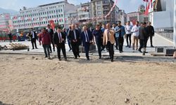 Başkan Ergün'den prestij caddelerinde inceleme