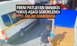 Freni patlayan minibüs yokuş aşağı sürüklendi: 7 yaralı