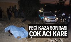 Hafif ticari araç ile motosiklet kafa kafaya çarpıştı: 1 ölü, 1 yaralı