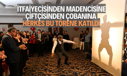 İtfaiyecisinden madencisine, çiftçisinden çobanına herkes bu törene katıldı