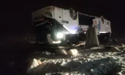  Bingöl’de 2 ayrı otobüs kazası: 22 yaralı