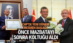 Önce mazbatayı sonra koltuğu aldı 