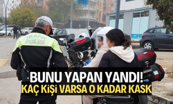 Kurallara uymayan motosiklet sürücülerine ceza yağdı