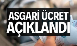 Asgari ücret açıklandı