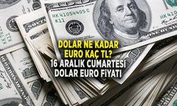 DOLAR NE KADAR EURO KAÇ TL? 16 ARALIK 2023 CUMARTESİ DOLAR EURO FİYATI