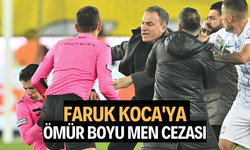 Faruk Koca'ya ömür boyu men cezası