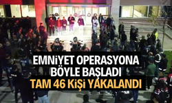 Manisa'da aranan 46 kişi yakalandı