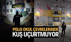 Polis okul çevrelerinde kuş uçurtmuyor