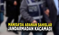 ARANAN ŞAHISLAR JANDARMADAN KAÇAMADI