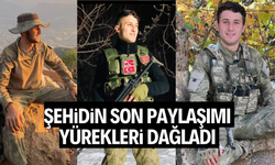 Şehidin son paylaşımı yürekleri dağladı