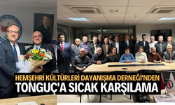 TONGUÇ'A SICAK KARŞILAMA