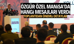 Özgür Özel Manisa'da ne dedi? Önemli toplantıdan detaylar...