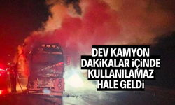 Dakikalar içinde kullanılamaz hale geldi