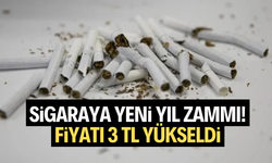 Sigaraya yeni yıl zammı! Fiyatı 3 TL yükseldi