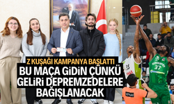 BU MAÇA GİDİN ÇÜNKÜ GELİRİ DEPREMZEDELERE GİDECEK