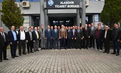 Başkan Ergün, Alaşehir’de oda başkanlarıyla buluştu