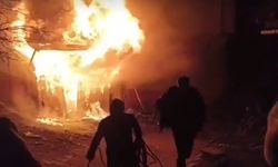 Afyon'da feci yangın: Alevler arasında kalan 29 hayvan telef oldu