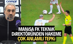 Manisa FK Teknik Direktörü hakemi böyle protesto etti