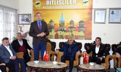 Yavuz Kurt, Bitlisliler Derneği'nde projelerini anlattı