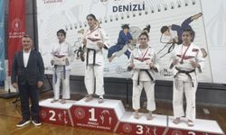 Judocular Denizli'de iki madalya kazandı