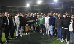 Ahmet Karadağ basın mensuplarıyla maç yaptı