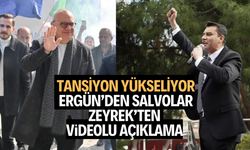 Ergün’den salvolar, Zeyrek’ten videolu açıklama