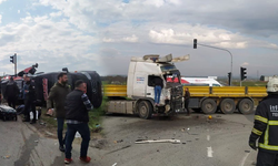 Tekirdağ'da feci kaza! TIR, yolcu minibüsüne çarptı: 5 ölü, 10 yaralı