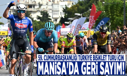 59. Cumhurbaşkanlığı Türkiye Bisiklet Turu için Manisa'da geri sayım!