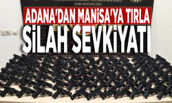 Adana'dan Manisa'ya tırla silah sevkiyatı