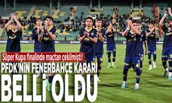 Süper Kupa finalinde maçtan çekilmişti... PFDK'nin Fenerbahçe kararı belli oldu