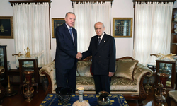 Cumhurbaşkanı Erdoğan, Devlet Bahçeli bir araya geldi