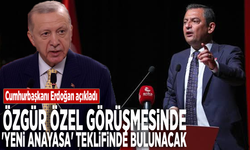 Cumhurbaşkanı Erdoğan açıkladı: Özgür Özel görüşmesinde 'yeni anayasa' teklifinde bulunacak
