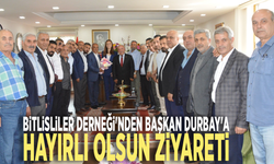 Bitlisliler Derneği'nden Başkan Durbay'a hayırlı olsun ziyareti