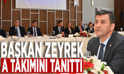 Zeyrek, A takımını tanıttı