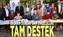 Başkan Durbay'dan engellilere tam destek