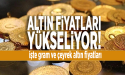 Altın fiyatları yükseliyor! Gram ne kadar oldu?