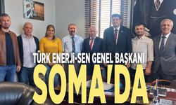 Türk Enerji-Sen Genel Başkanı Soma'da