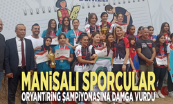 Manisalı sporcular Oryantiring Şampiyonasına damga vurdu