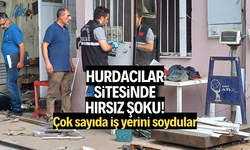 HURDACILAR SİTESİNDE HIRSIZ ŞOKU!